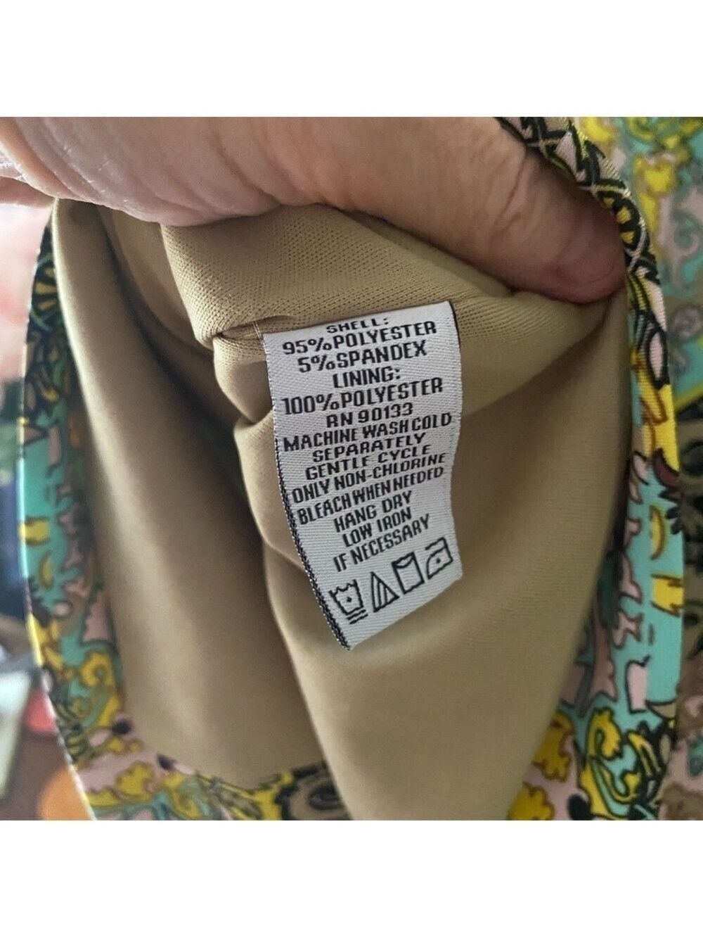 Joan Rivers Multicolor Patterned Jacket - Picture 7 of 7